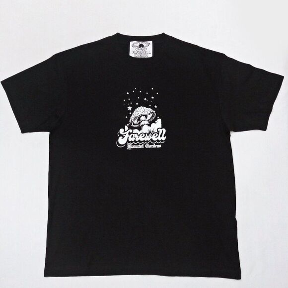 FAREWELL DIVISION Haunted Gardens Mushroom Crew T-Shirt Psychedelic Halloween XL - Picture 8 of 9